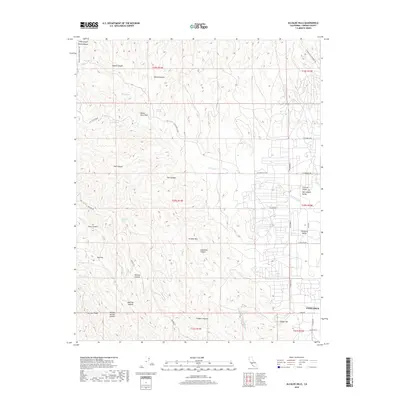 2018 Map of Alcalde Hills, 2018 Print