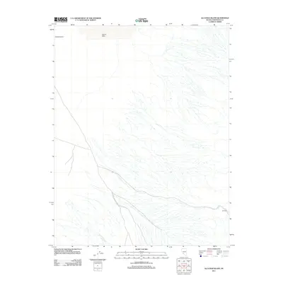 2011 Map of Alcatraz Island, 2011 Print