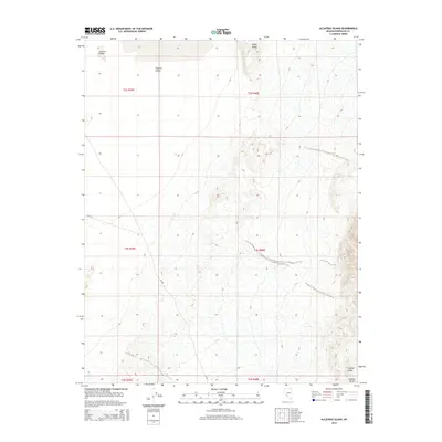 2014 Map of Alcatraz Island, 2014 Print