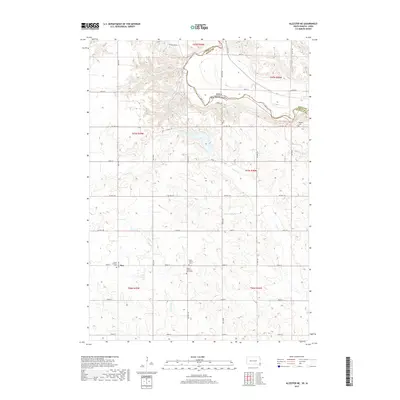 2017 Map of Alcester NE, 2017 Print