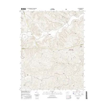 2016 Map of Alcorn, 2016 Print