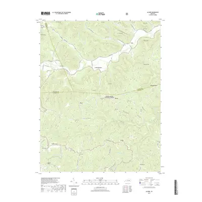 2019 Map of Alcorn, 2019 Print