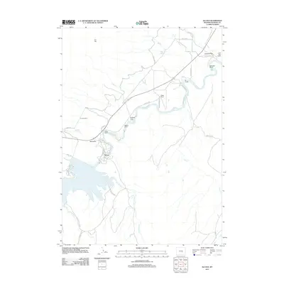 2012 Map of Alcova, 2012 Print