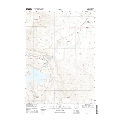 2015 Map of Alcova, 2015 Print