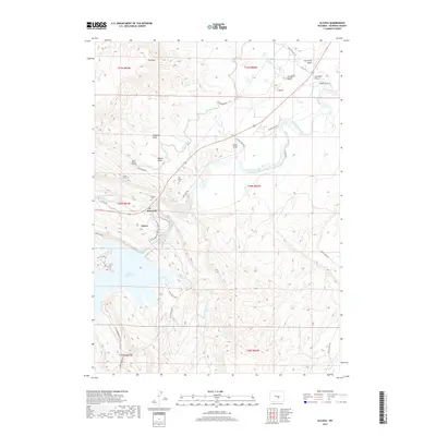 2017 Map of Alcova, 2017 Print