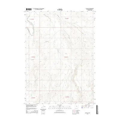 2015 Map of Alcova SE, 2015 Print