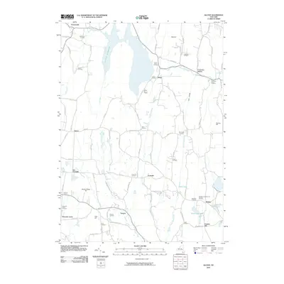 2010 Map of Alcove, 2010 Print