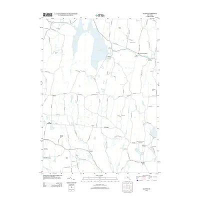 2013 Map of Alcove, 2013 Print