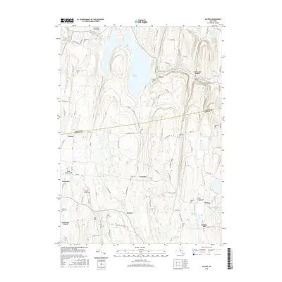 2016 Map of Alcove, 2016 Print