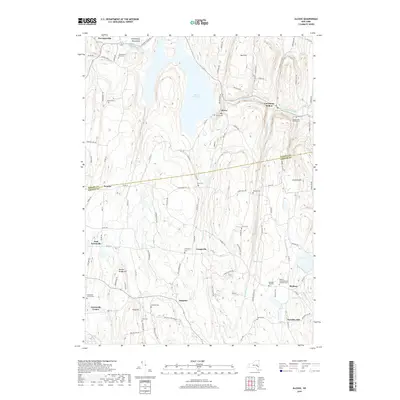 2019 Map of Alcove, 2019 Print