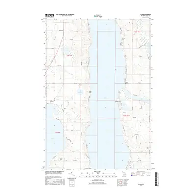 2017 Map of Alden, 2017 Print