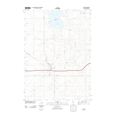 2013 Map of Alden, 2013 Print