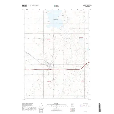 2019 Map of Alden, 2019 Print