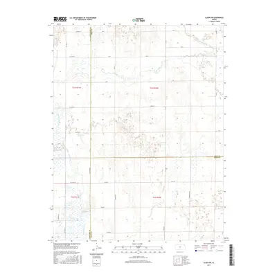 2015 Map of Alden NW, 2015 Print
