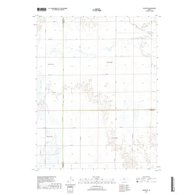 2018 Map of Alden NW, 2018 Print