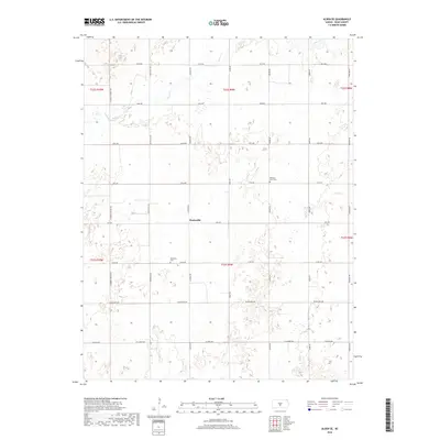 2018 Map of Alden SE, 2018 Print