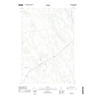 2018 Map of Alder Brook, 2018 Print