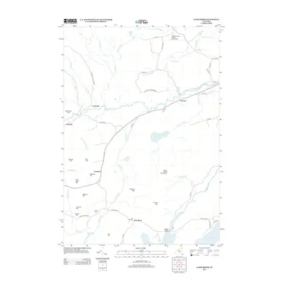 2013 Map of Alder Brook, 2013 Print