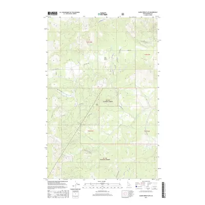 2017 Map of Alder Creek Flats, 2017 Print