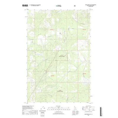 2020 Map of Alder Creek Flats, 2020 Print