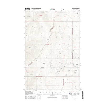 2014 Map of Alder Gulch, 2014 Print