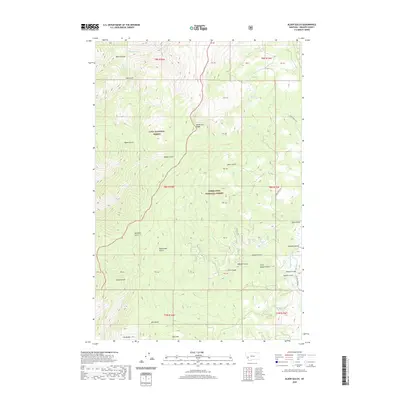 2020 Map of Alder Gulch, 2020 Print