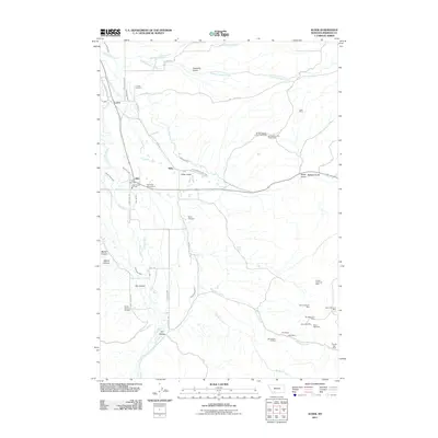 2011 Map of Alder, 2011 Print