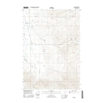 2017 Map of Alder, 2017 Print