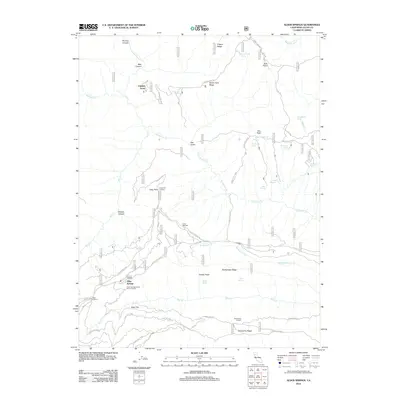 2012 Map of Alder Springs, 2012 Print
