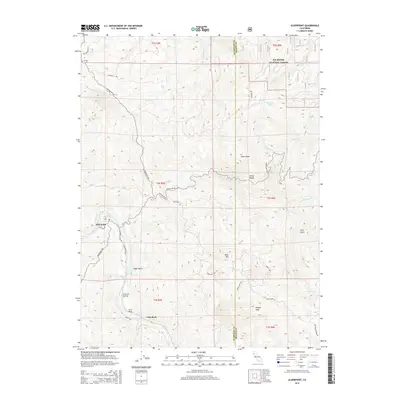 2015 Map of Alderpoint, 2015 Print