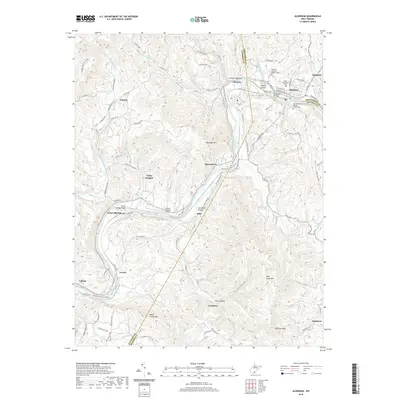 2019 Map of Alderson, 2019 Print
