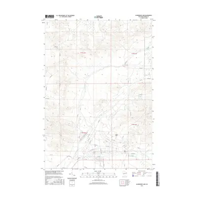 2015 Map of Alderwood Lake, 2015 Print