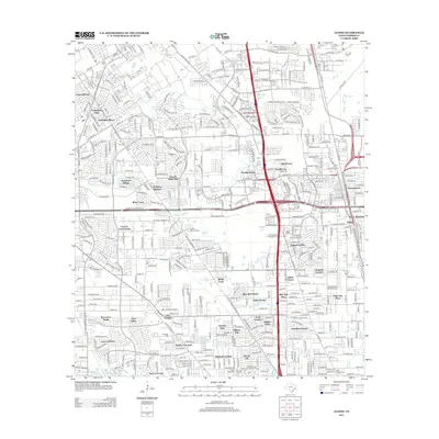 2013 Map of Aldine, 2013 Print