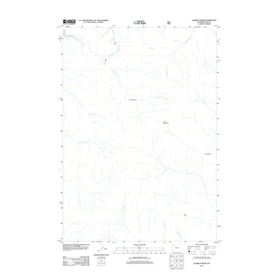 2012 Map of Aldrich Basin, 2012 Print
