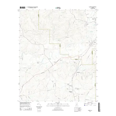 2014 Map of Aldrich, 2014 Print