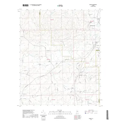 2018 Map of Aldrich, 2018 Print