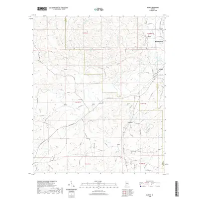 2020 Map of Aldrich, 2020 Print