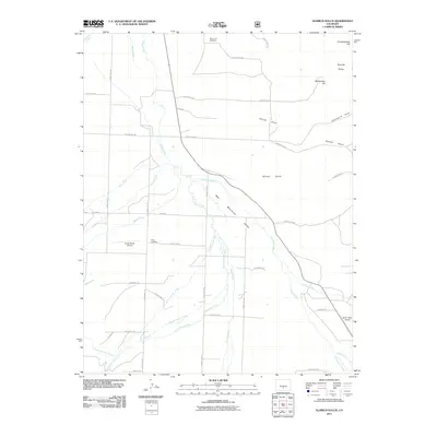 2011 Map of Aldrich Gulch, 2011 Print