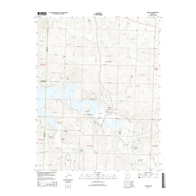 2015 Map of Aldrich, 2015 Print