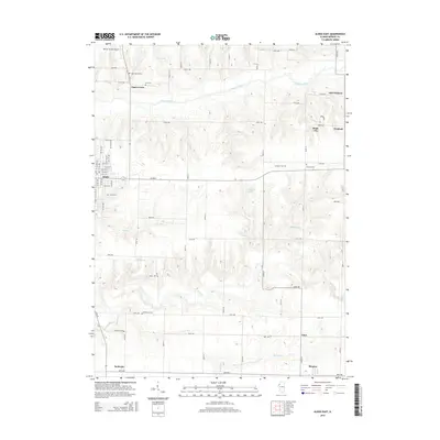 2015 Map of Aledo East, 2015 Print