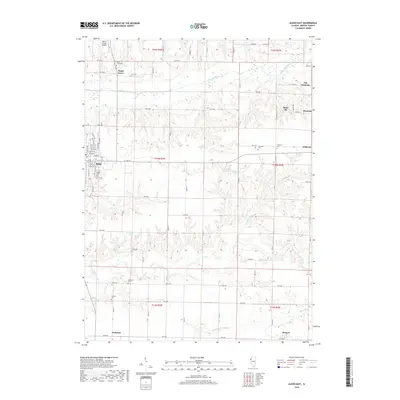 2018 Map of Aledo East, 2018 Print