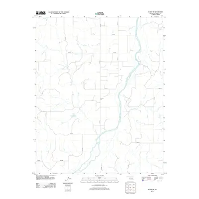 2012 Map of Aledo NE, 2012 Print