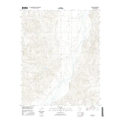 2016 Map of Aledo NE, 2016 Print