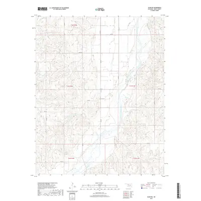 2018 Map of Aledo NE, 2018 Print