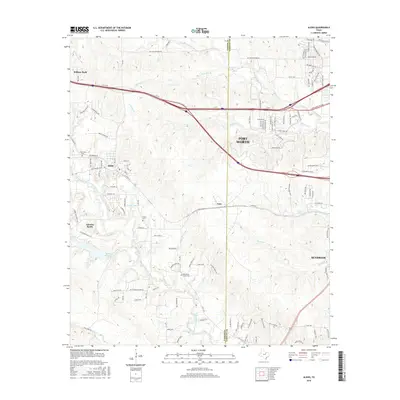 2016 Map of Aledo, 2016 Print
