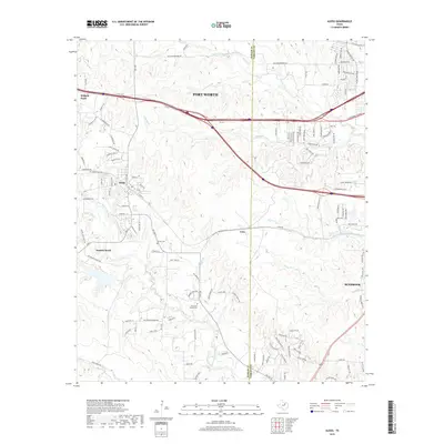 2019 Map of Aledo, 2019 Print
