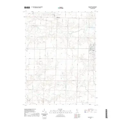 2021 Map of Aledo West, 2021 Print