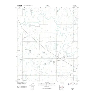 2009 Map of Alex, 2009 Print