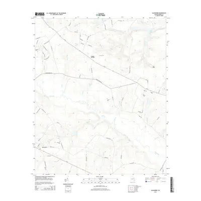 2014 Map of Alexander, 2014 Print