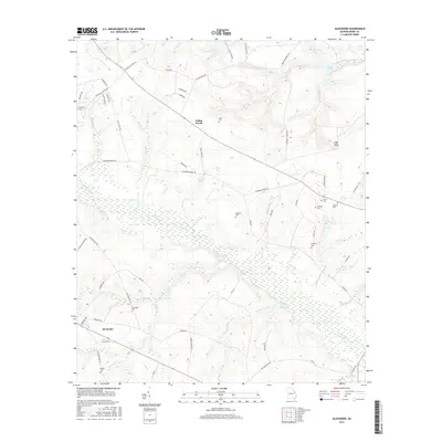 2017 Map of Alexander, 2017 Print